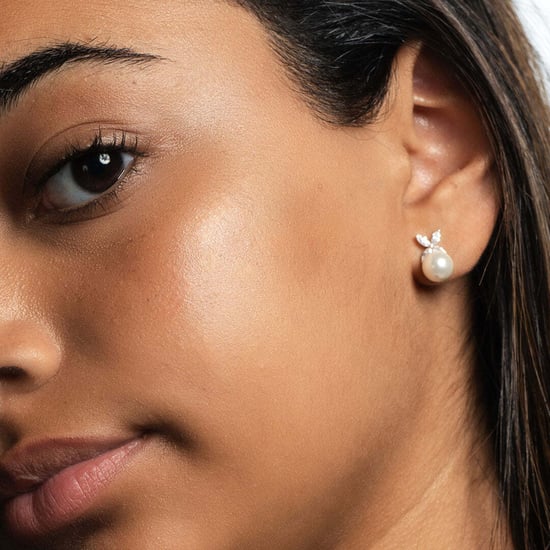 Damen Ohrringe aus Perlen und Zirkonia in 925 Sterling Silber BIPE031 - Image 2