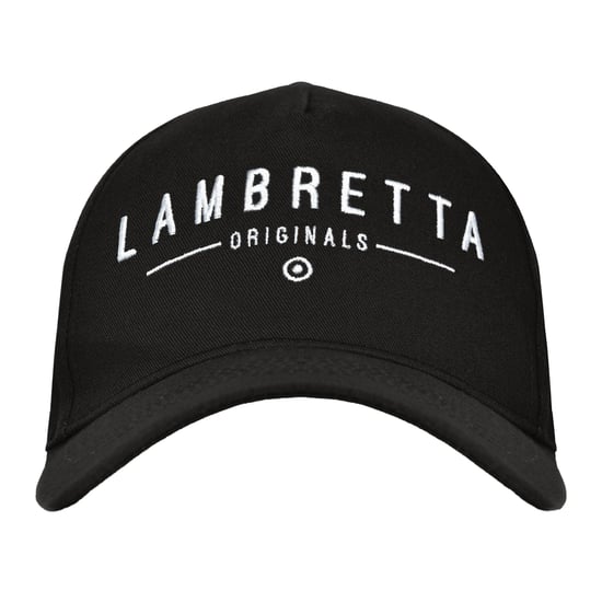 Lambretta - "Originals" Baseball-Mütze, Baumwollmischung (Schwarz) - Image 1