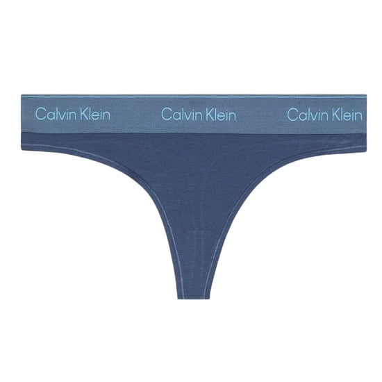 Calvin Klein - Thong für Damen, Baumwollmischung (Dunkles Jeansblau) - Image 2