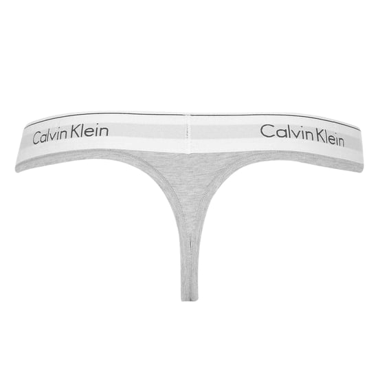 Calvin Klein - Thong für Damen, Baumwollmischung (Grau) - Image 2