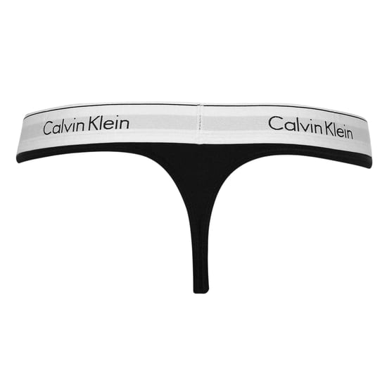 Calvin Klein - Thong für Damen, Baumwollmischung (Schwarz) - Image 2