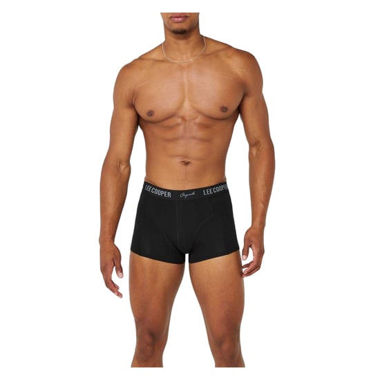 Lee Cooper - "Cooper Essential" Boxershorts für Herren (5er-Pack) (Schwarz) - Image 3
