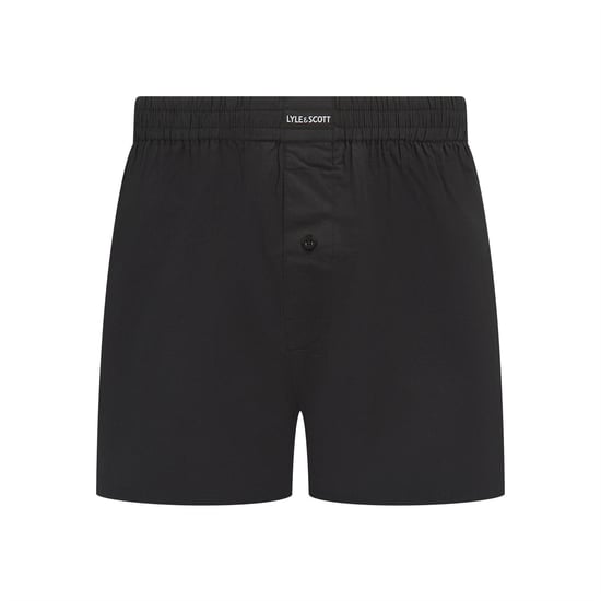 Lyle & Scott - Boxershorts für Herren, gewebter Stoff (3er-Pack) (Schwarz) - Image 2