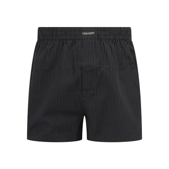 Lyle & Scott - Boxershorts für Herren, gewebter Stoff (3er-Pack) (Schwarz) - Image 3