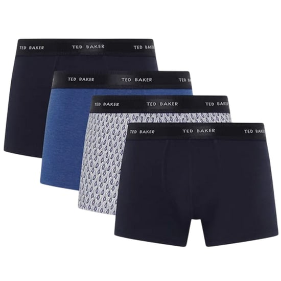 Ted Baker - Boxershorts für Herren (4er-Pack) (Marine/Bunt) - Image 1