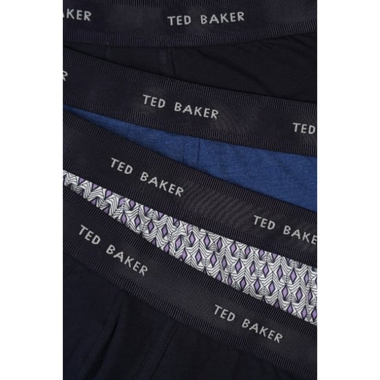 Ted Baker - Boxershorts für Herren (4er-Pack) (Marine/Bunt) - Image 3