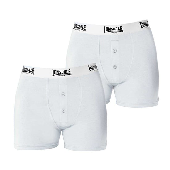 Lonsdale - Boxershorts für Herren (2er-Pack) (Weiß) - Image 2