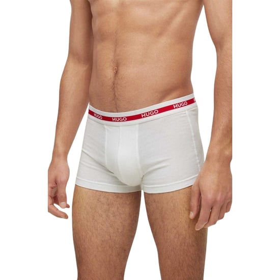 Hugo - Retropants für Herren, Baumwolle aus biologischem Anbau (3er-Pack) (Weiß) - Image 3