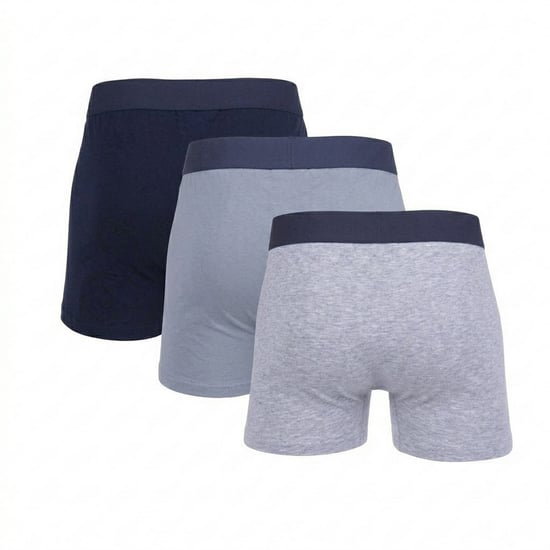Duck and Cover - Boxershorts für Herren (3er-Pack) (Marine/Grau meliert) - Image 2
