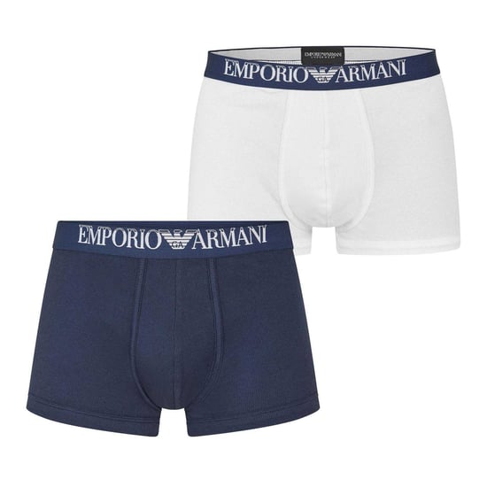 Emporio Armani - Retropants für Herren, Baumwolle (Marine/Weiß) - Image 2