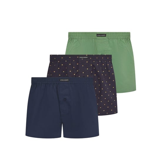 Lyle & Scott - Boxershorts für Herren (3er-Pack) (Schiefergrün) - Image 1