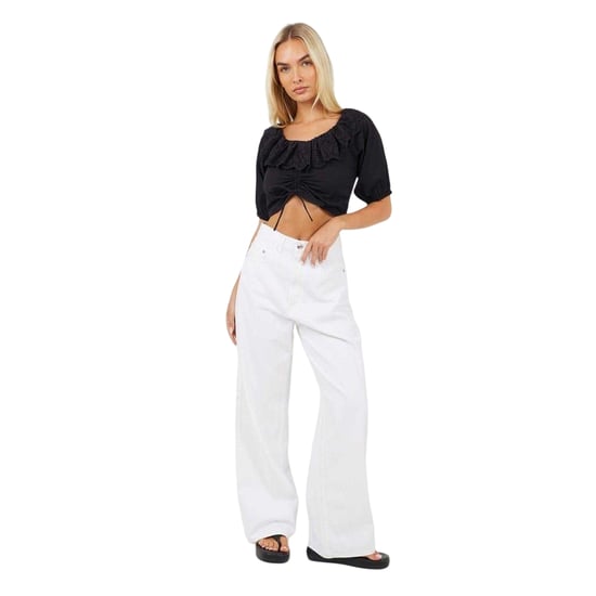 Brave Soul - Kurzes Top für Damen, Schulterfrei (Schwarz) - Image 1