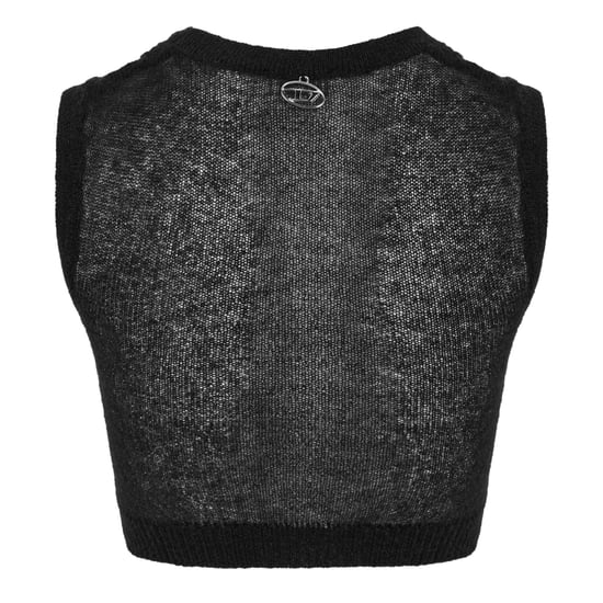 Diesel - "Arstica" Kurzes Top für Damen, Jerseyware (Schwarz) - Image 2