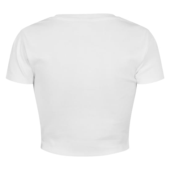 Jack Wills - kurzes T-Shirt für Damen, Baumwolle (Weiß) - Image 2