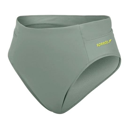 Speedo - Bikinihöschen für Damen, Hochleistungsmaterial, Hohes Bein (Grün) - Image 1