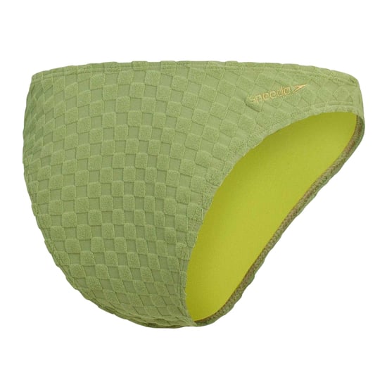 Speedo - Bikinihöschen für Damen, Frottee, Hoch geschnitten (Grün) - Image 2