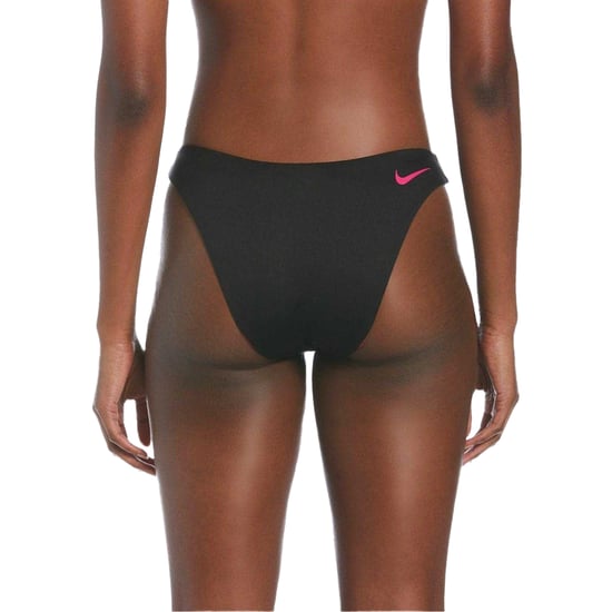 Nike - Bikinihöschen für Damen, wendbar, Hohes Bein (Schwarz/Pink) - Image 4