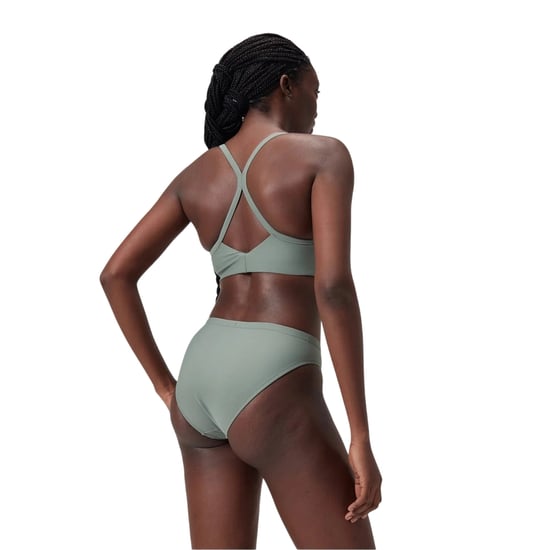 Speedo - Bikinihöschen für Damen, Hohes Bein (Grün) - Image 2