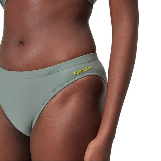 Speedo - Bikinihöschen für Damen, Hohes Bein (Grün) - Image 3