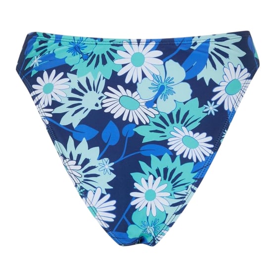 Brave Soul - Bikinihöschen für Damen, Hoch geschnitten (Blau/Weiß) - Image 3