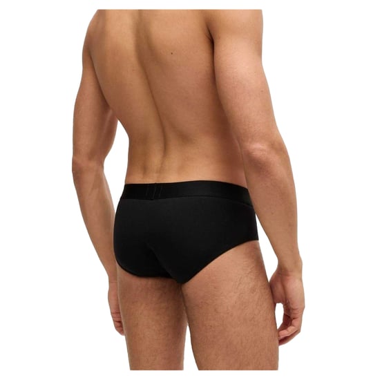 Boss - Slips für Herren, Baumwolle (3er-Pack) (Schwarz) - Image 4
