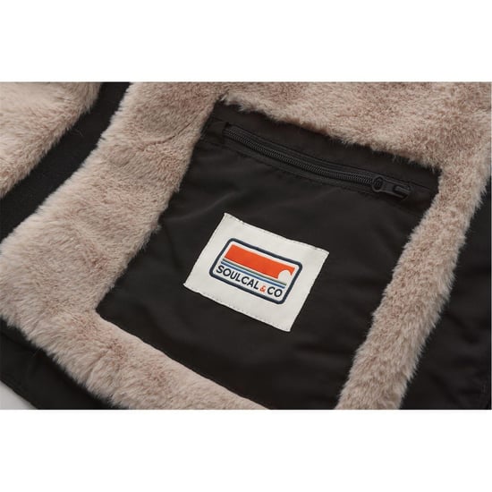 SoulCal - "Bubble" Steppjacke für Damen (Schwarz) - Image 4