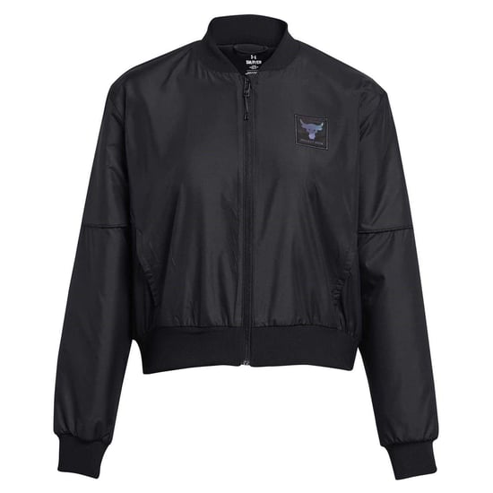 Under Armour - Bomberjacke für Damen, Mit Kragen, leger (Schwarz) - Image 2