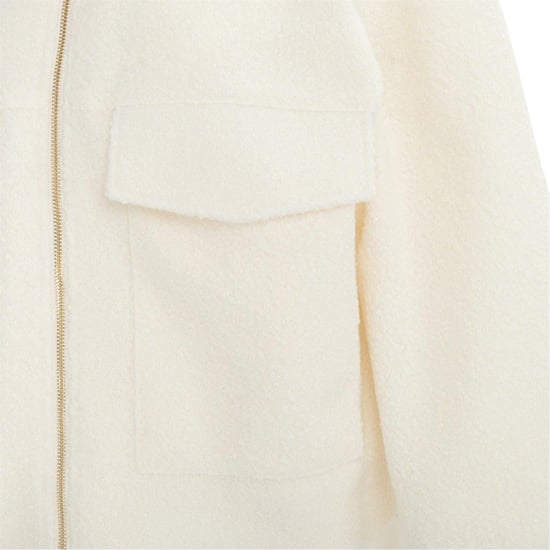 Firetrap - Jacke für Damen, kurz geschnitten, Teddy-Stoff (Cremefarbe) - Image 5