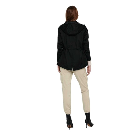 Only - Parka für Damen, mit Kapuze (Schwarz) - Image 4