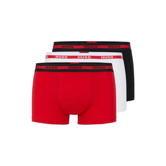 Hugo - Retropants für Herren, Baumwolle aus biologischem Anbau (3er-Pack) (Rot) - Image 2