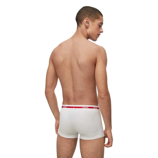 Hugo - Retropants für Herren, Baumwolle aus biologischem Anbau (3er-Pack) (Rot) - Image 4