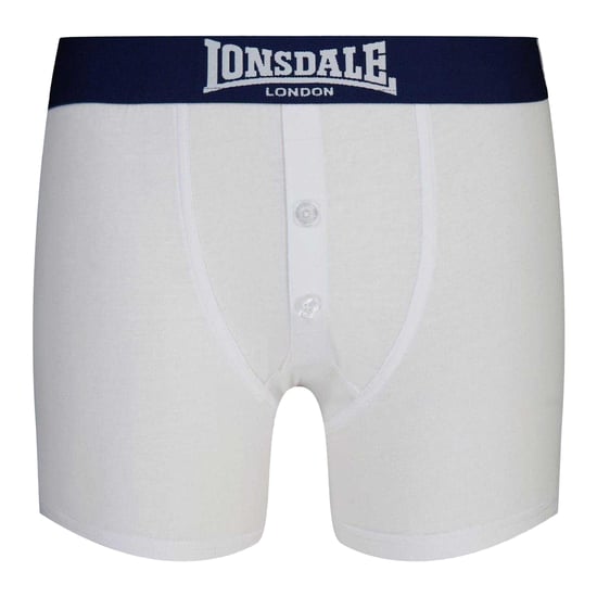 Lonsdale - Boxershorts für Jungen (2er-Pack) (Weiß/Marine) - Image 1