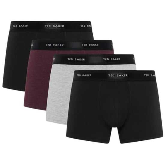 Ted Baker - Boxershorts für Herren (4er-Pack) (Schwarz/Bunt) - Image 1