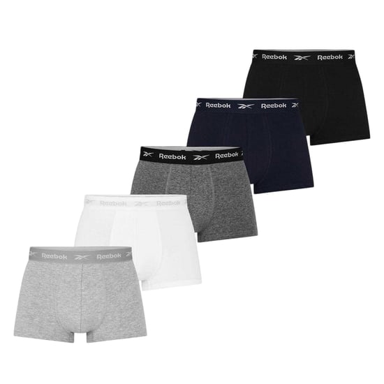 Reebok - Retropants für Herren, Jersey (5er-Pack) (Schwarz) - Image 2