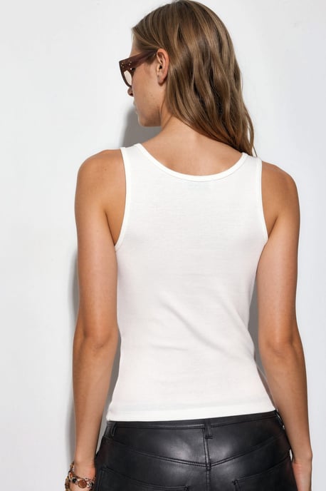 Knopf-Front Cami Tanktop - Image 3