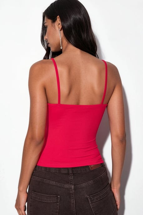 Tailorierte Crop-Pailletten-Cami-Top - Image 3