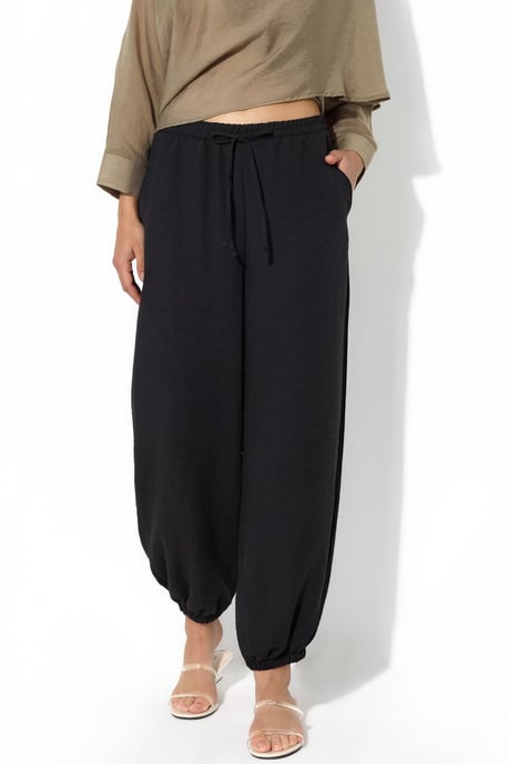 Damen Jogginghose aus strukturiertem Polyester - Image 1
