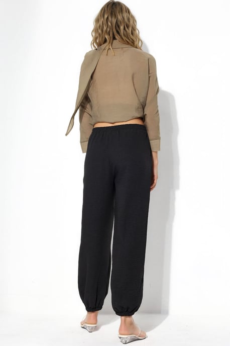 Damen Jogginghose aus strukturiertem Polyester - Image 3