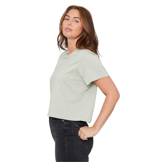 Be You - kurzes T-Shirt für Damen, Rundhalsausschnitt, Kastig (Grün) - Image 3