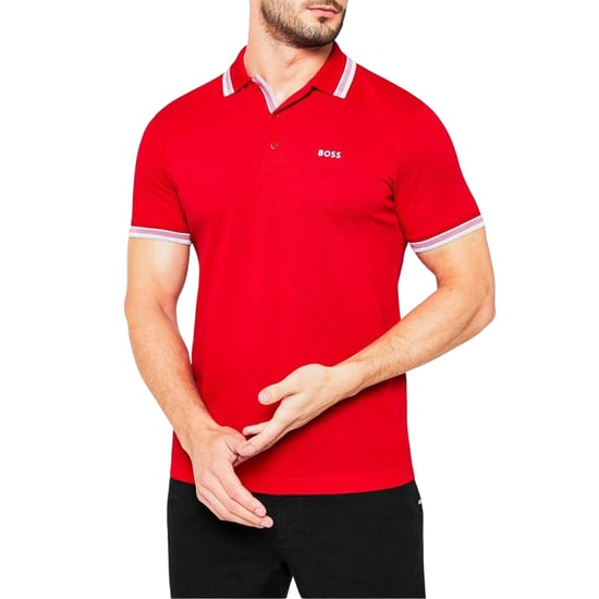 Boss - "Paddy" Poloshirt für Herren (Rot) - Image 3