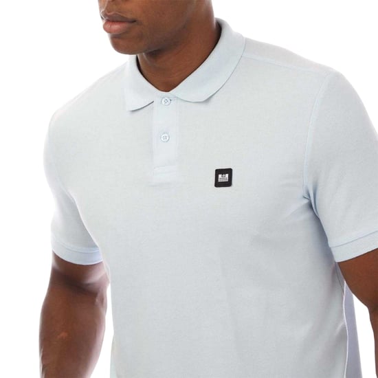 Weekend Offender - "Barnum" Poloshirt für Herren, kurzärmlig (Himmelblau) - Image 3