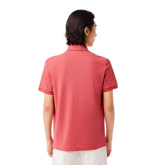 Lacoste - "Paris" Poloshirt für Herren, Stretch (Rot) - Image 2