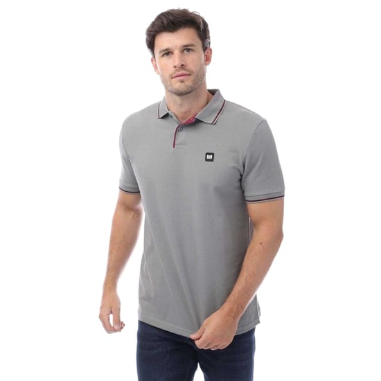 Weekend Offender - "Spello" Poloshirt für Herren (Grau) - Image 2
