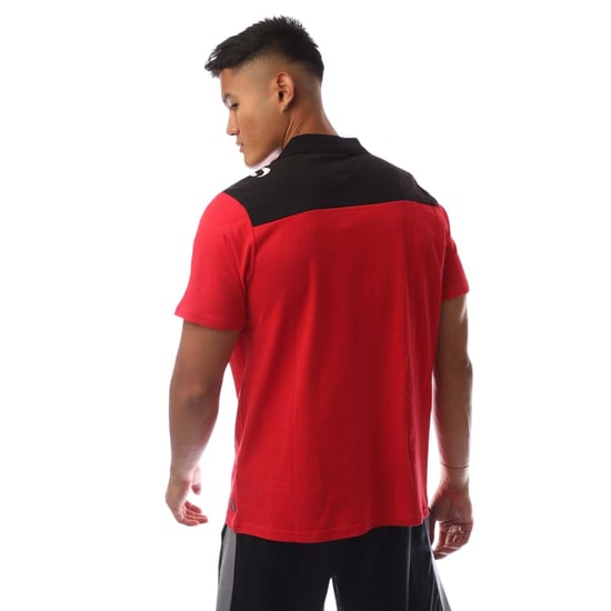Sondico - "Precision" Poloshirt für Herren, Mit Kragen (Rot/Schwarz) - Image 3