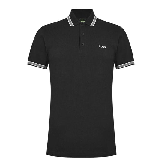 Boss - "Paddy" Poloshirt für Herren (Schwarz/Weiß) - Image 1