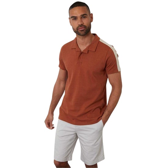 Threadbare - "Kirkby" Poloshirt für Herren (Rostfarben) - Image 2