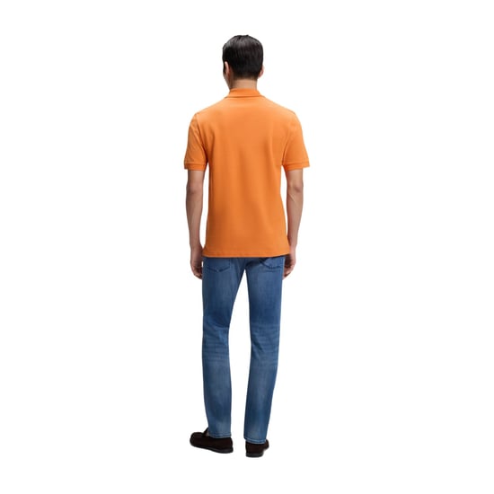 Boss - "Pallas" Poloshirt für Herren, Baumwolle, Regulär (Mittel Orange) - Image 2