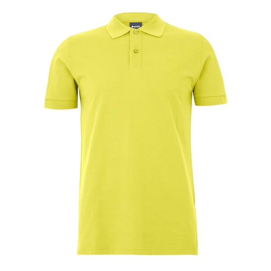Boss - "Pallas" Poloshirt für Herren, Baumwolle, Regulär (Leuchtend Gelb) - Image 2