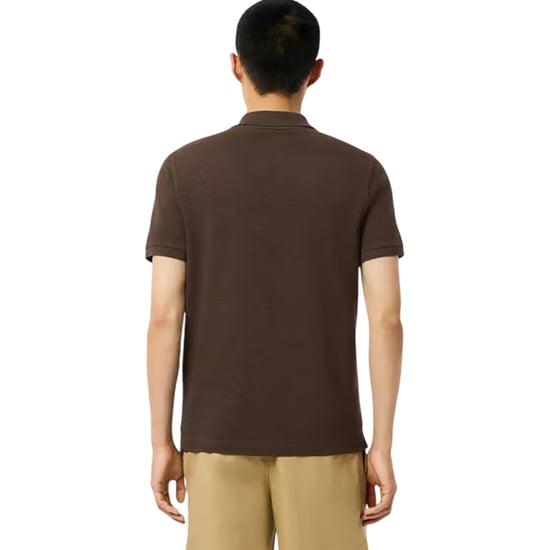 Lacoste - Poloshirt für Herren, Klassisch, kurzärmlig (Braun) - Image 3