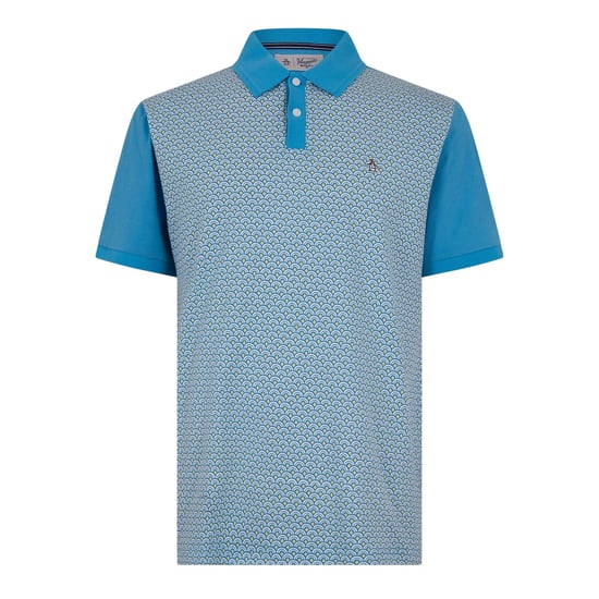Original Penguin - Poloshirt für Herren, Regulär, kurzärmlig (Blue Moon Blau) - Image 2